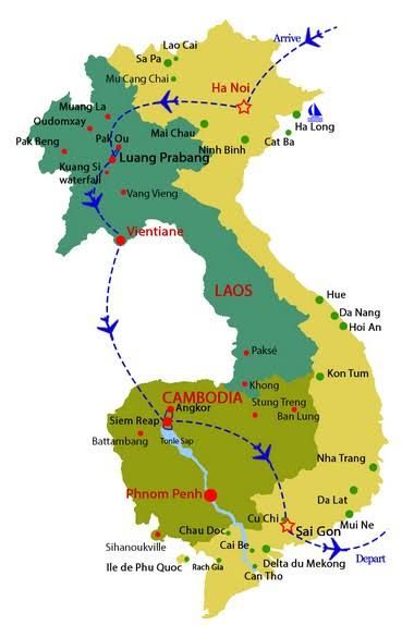 Vietnam Map
